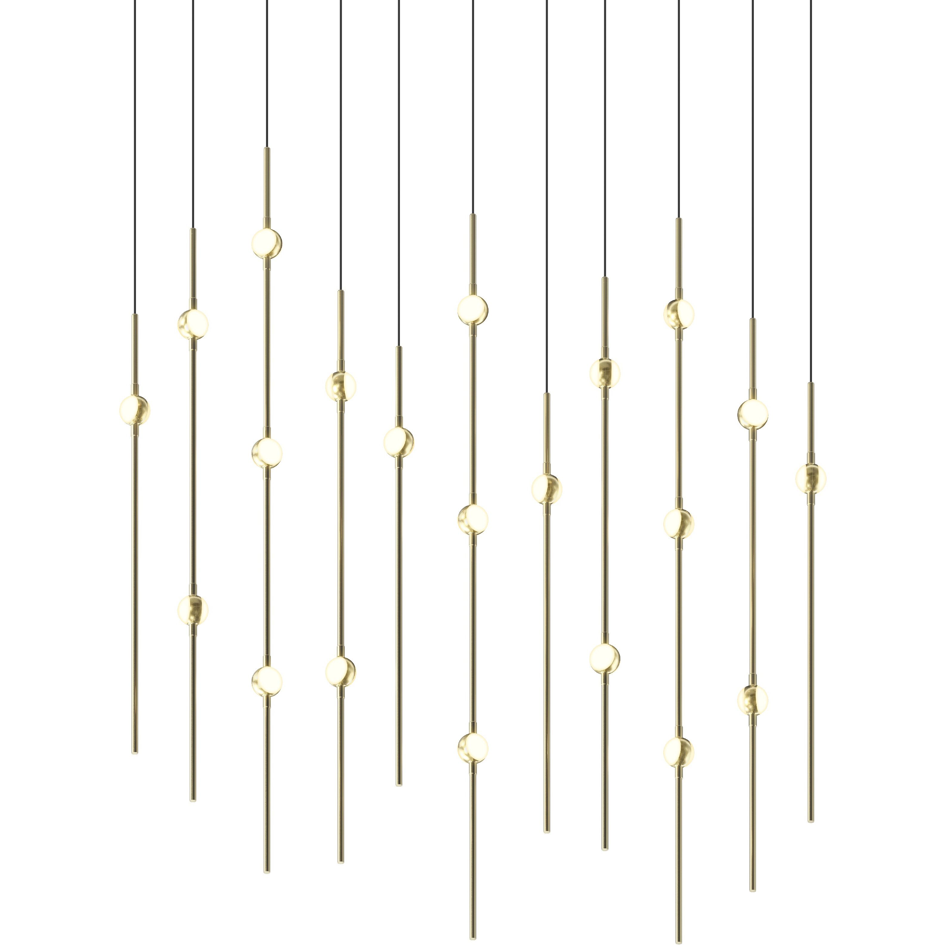 Constellation Aries 21 Light 35.50 inch Pendant