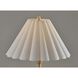 Scallop 28.75 inch 40.00 watt Natural Wood Table Lamp Portable Light