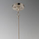 Babylon 1 Light 11.5 inch Satin Nickel Single Pendant Ceiling Light