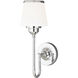 Kelsy LED 8.5 inch Chrome Bathroom Light Wall Light