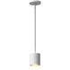 Nordic LED 3.63 inch White Exterior Pendant