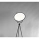 Paddle 68 inch 33.00 watt Black Floor Lamp Portable Light