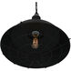 Morgan 1 Light 18 inch Black Down Pendant Ceiling Light