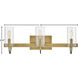 Ryden 23 inch Heritage Brass Vanity Light Wall Light