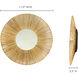 Remi 24 X 24 inch Natural Mirror, Round