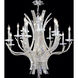 Eclipse Fashion 16 Light 35 inch Silver Chandelier Ceiling Light
