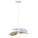 Elodie 1 Light 13.75 inch Pendant Ceiling Light in Matte White
