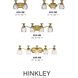 Plantation 3 Light 21 inch Burnished Brass Vanity Light Wall Light