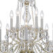 Traditional Crystal 10 Light 23 inch Polished Brass Chandelier Ceiling Light in Clear Hand Cut