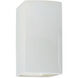 Ambiance 1 Light 5.25 inch Gloss White Wall Sconce Wall Light in Incandescent, Gloss White/Gloss White