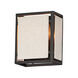 Montauk 2 Light 6.5 inch Black ADA Wall Sconce Wall Light
