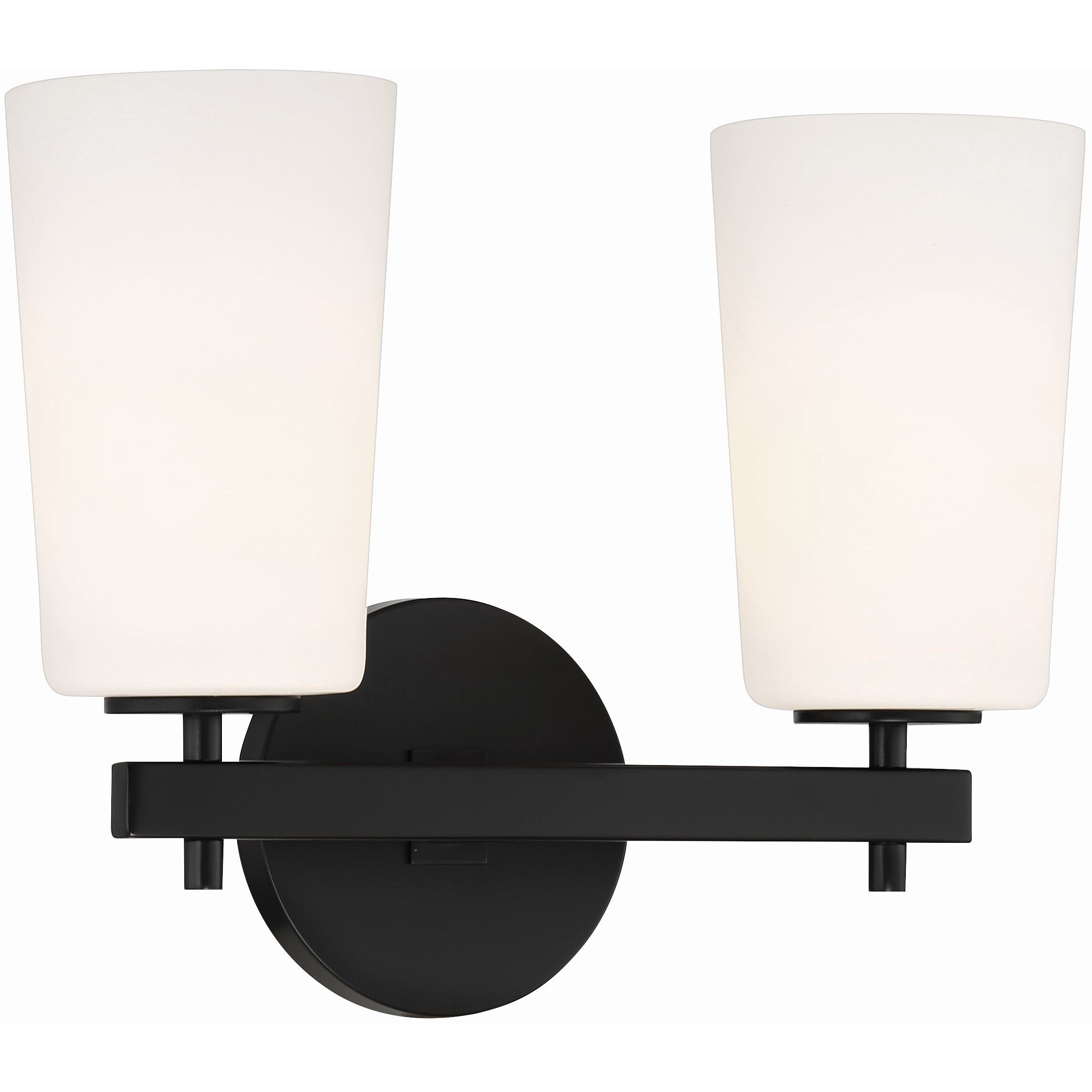 Colton Bath Wall Light in Black