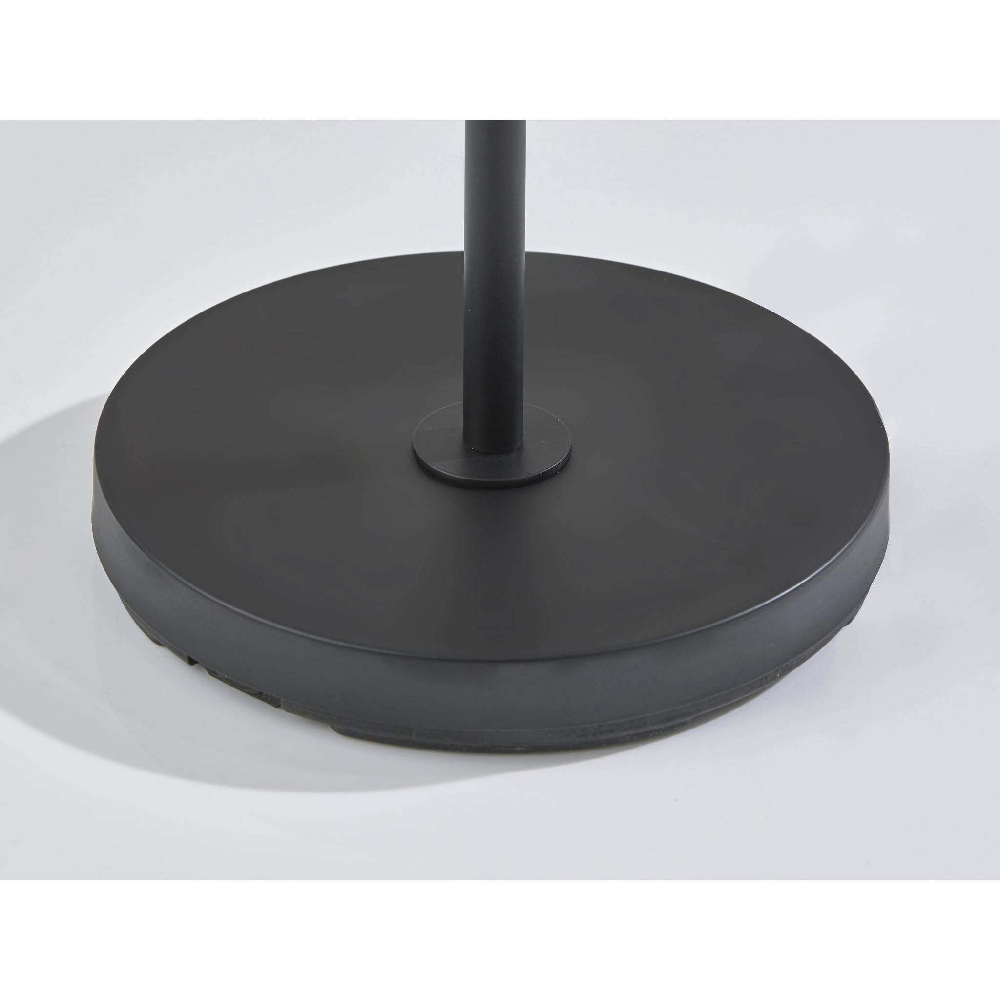 Everett 58.5 inch 40.00 watt Natural Wood / Black Floor Lamp Portable Light