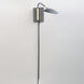 Scan LED Black and Satin Brass Wall Sconce Wall Light