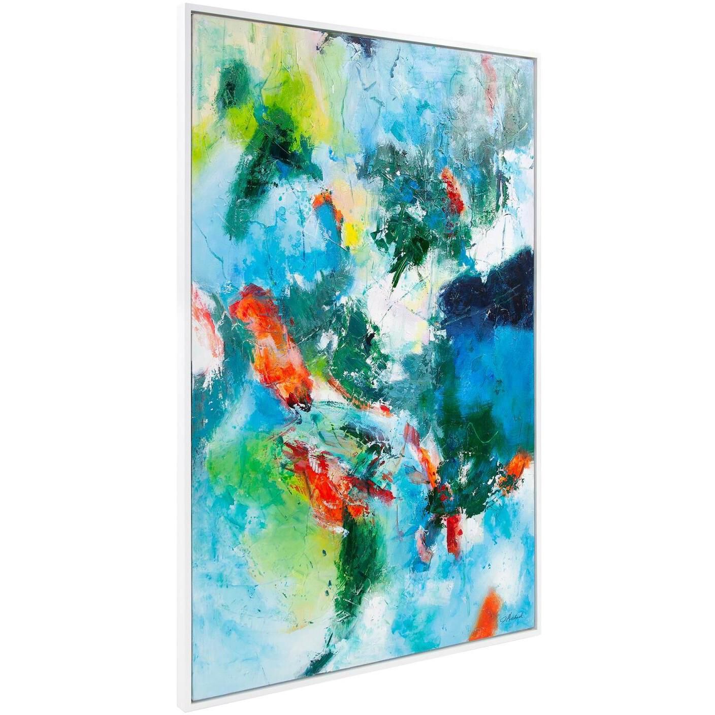 Jubilee 61.75 X 41.75 inch Hand Painted Canvas