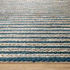 Natural Luxe 114 X 79 inch Blue Rug in 6 x 9
