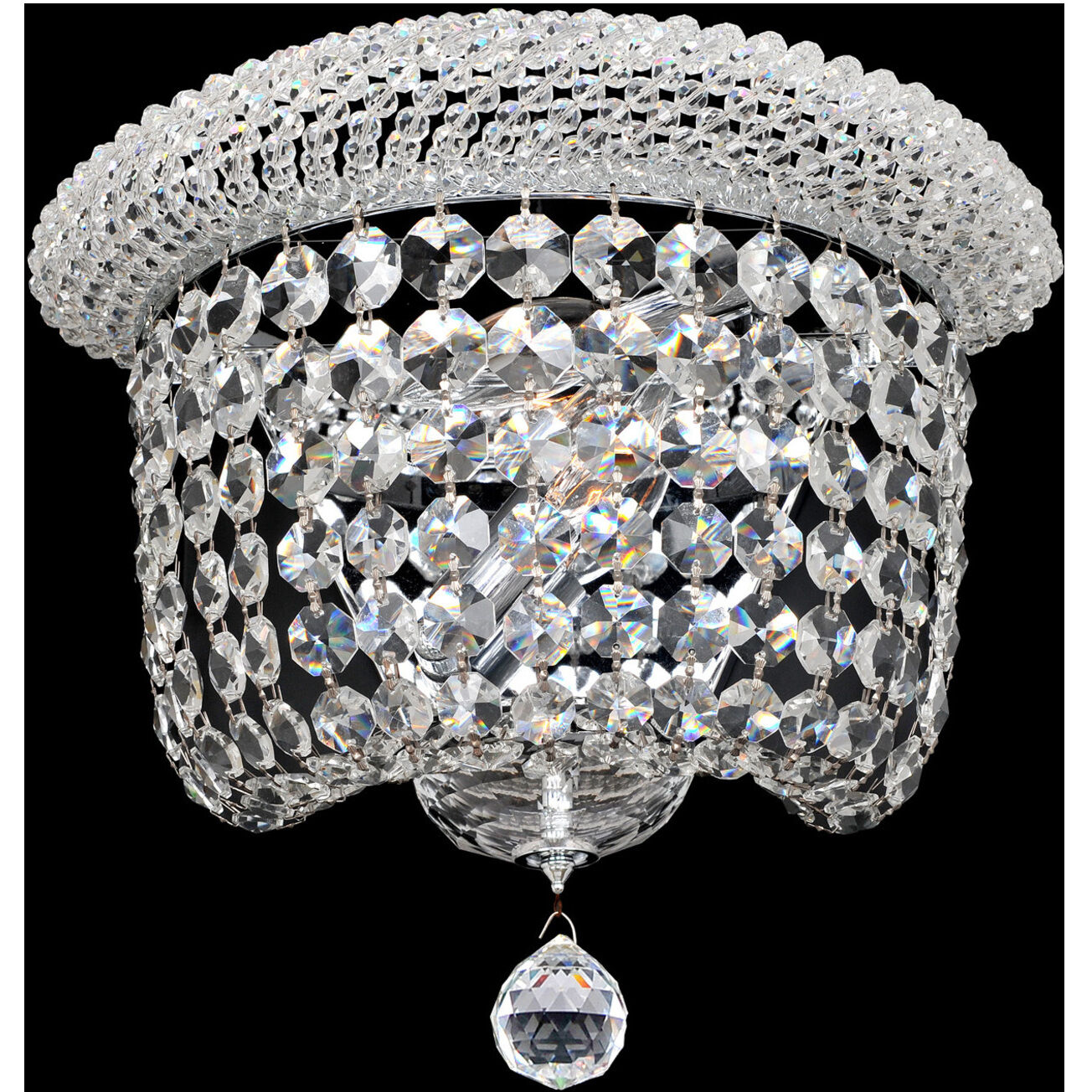 Napoli 2 Light 13 inch Chrome Wall Sconce Wall Light