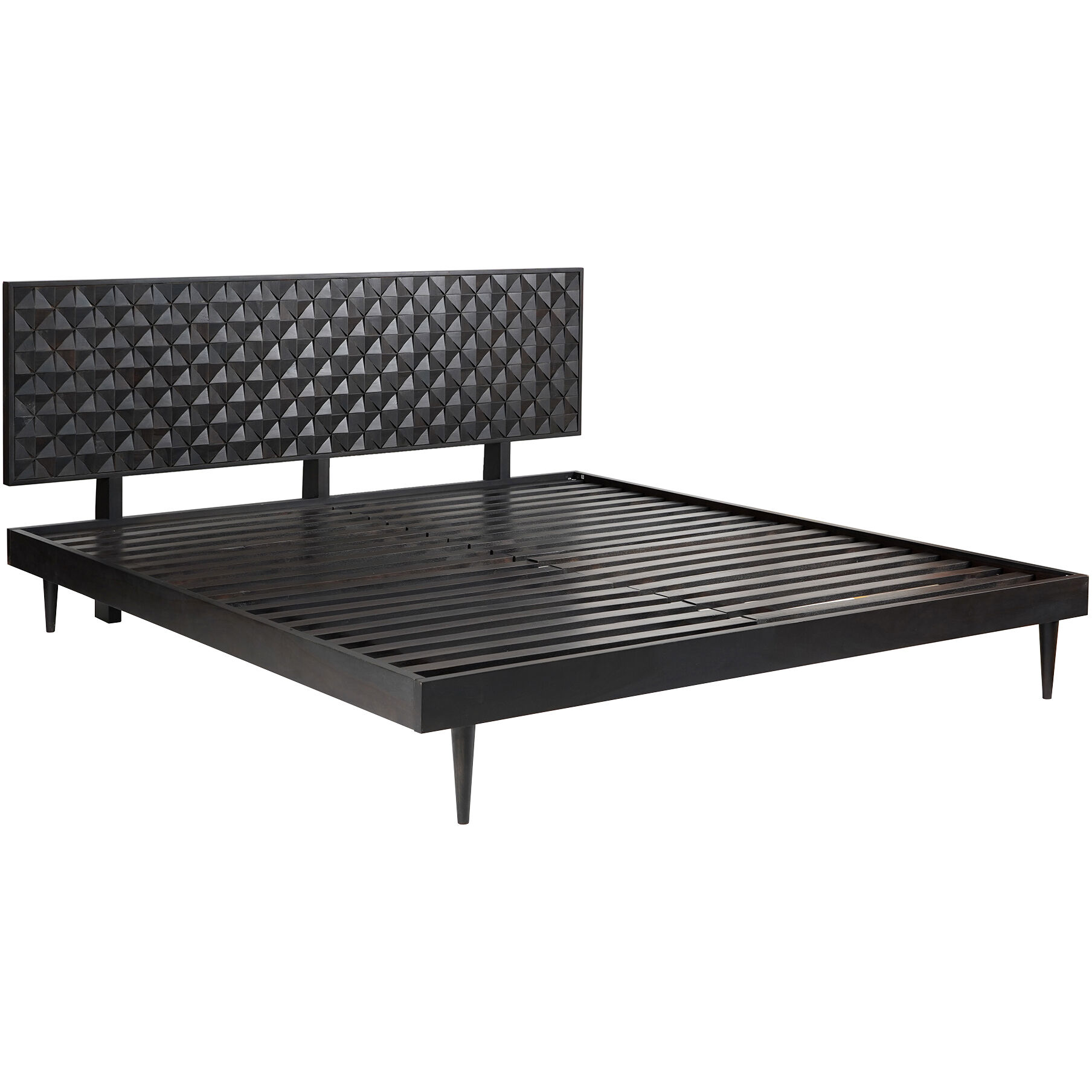 Pablo Black Bed, King
