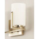 Dart 2 Light 13 inch Satin Nickel Vanity Light Wall Light
