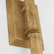 Fisher Weisman Alana LED 12 inch Gilded Plaster Curved Tail Sconce Wall Light