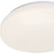 Tio 11 inch Acrylic Flush Mount Ceiling Light