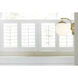 Upper St. Clair 1 Light 6 inch Gold Bathroom Vanity Wall Light