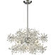 Snowburst 11 Light 28 inch Polished Chrome Chandelier Ceiling Light