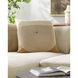 Eternity 18 X 18 inch Beige / Brown Accent Pillow