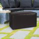 Universal Atlantis Black Outdoor Bench with Slipcover