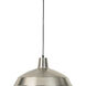 Fort Worth 1 Light 16 inch Satin Nickel Pendant Ceiling Light