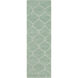 Mystique 96 X 30 inch Sage Rug