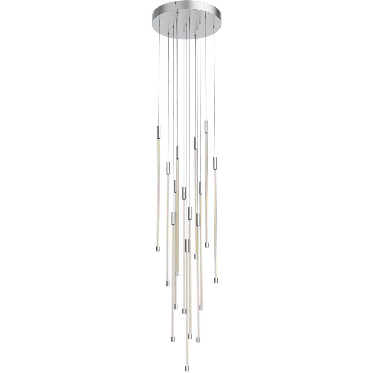 Motif LED 12.75 inch Chrome Multi Pendant Ceiling Light