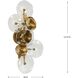 Loretta 4 Light 24 inch Gold Ombre Wall Sconce Wall Light, Design Series