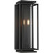 Stratford 2 Light 23.5 inch Dark Matte Black Outdoor Wall Sconce