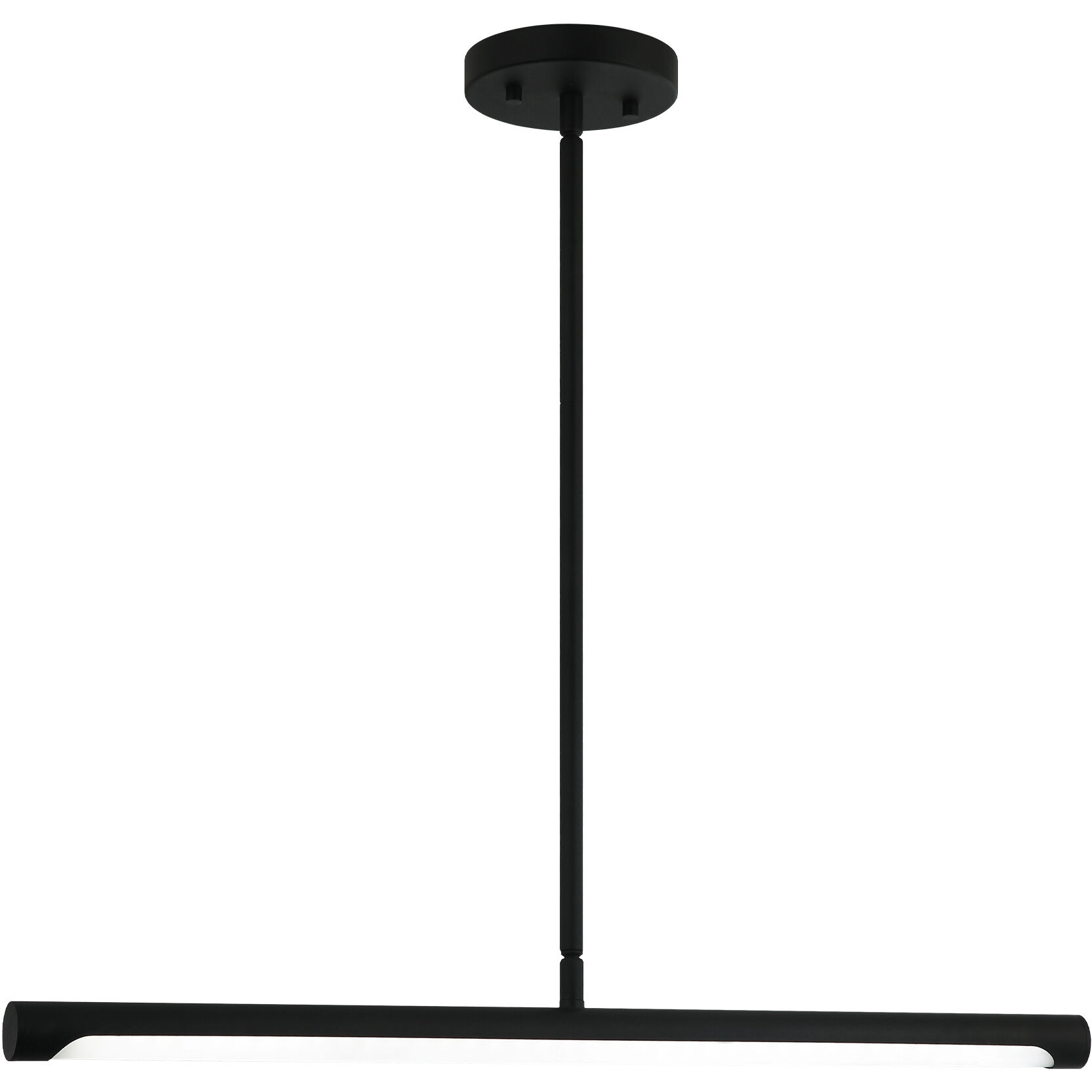 Novelle LED 24 inch Matte Black Pendant Ceiling Light