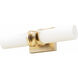Lenlock 2 Light 16 inch Alturas Gold Vanity Light Wall Light