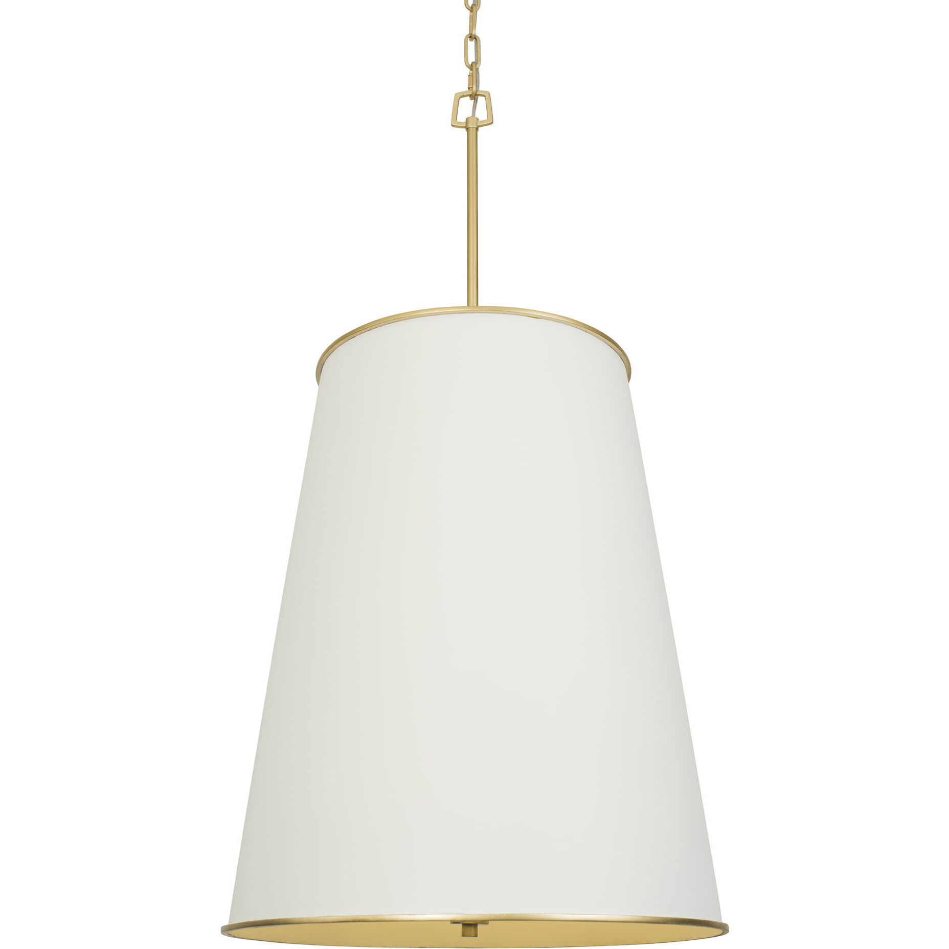 Coco 9 Light 20 inch Matte White/French Gold Foyer Pendant Ceiling Light