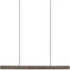 Lyon Linear Chandelier Ceiling Light, Large