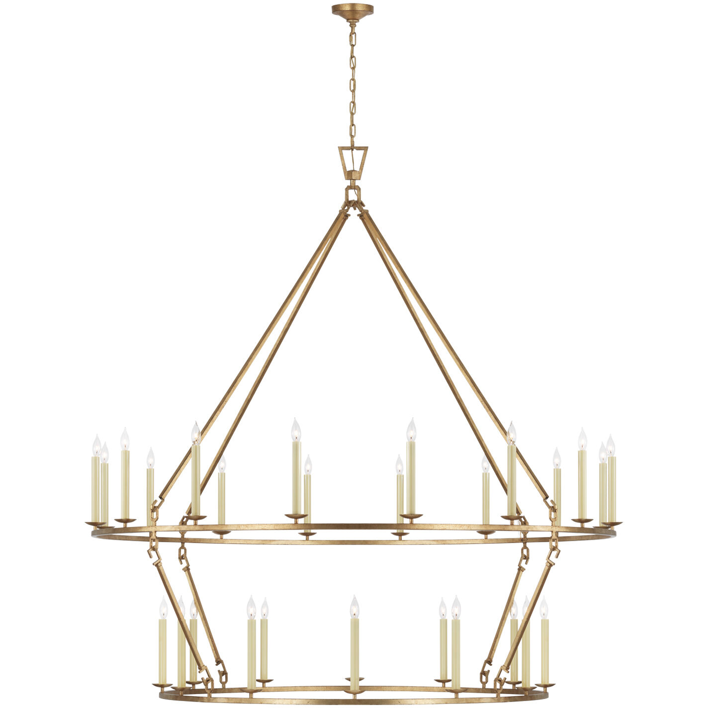 Chapman & Myers Darlana6 28 Light 73.00 inch Chandelier