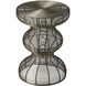 Industrial Chic Angeline Round Metal 18 X 13 inch Metalworks Accent Table