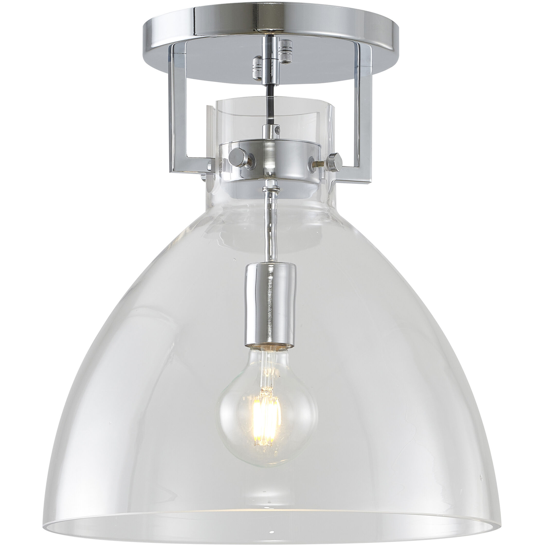 Canada 1 Light 14.00 inch Semi-Flush Mount