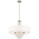 Carlisle 5 Light 22 inch Brushed Nickel Chandelier Ceiling Light