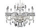 Cassella 10 Light 34 inch Two-Tone Silver Chandelier Ceiling Light