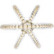 Pearl LED 28 inch Legacy Brass Flush Mount Ceiling Light