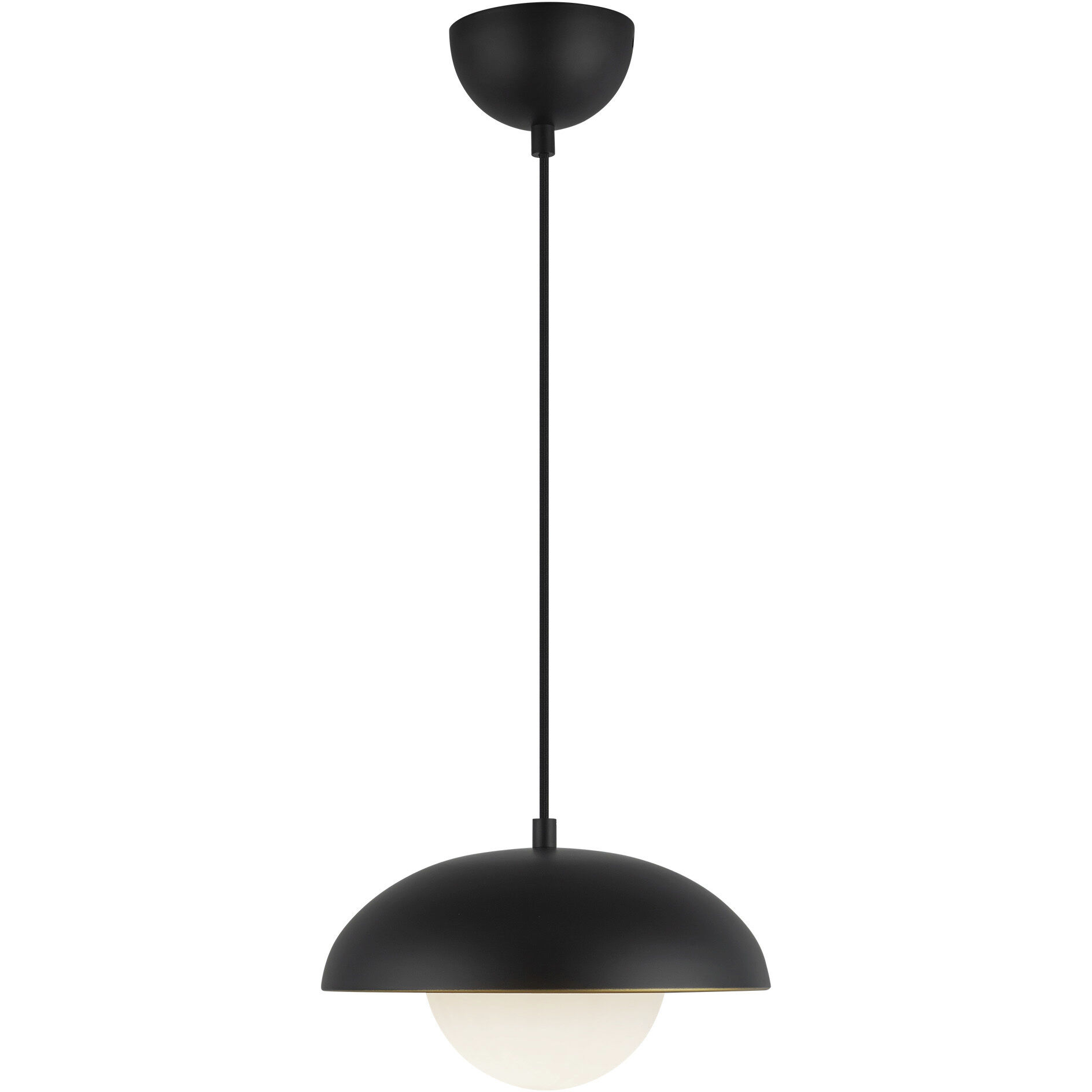Alora Mood Rubio Pendant Ceiling Light in Matte Black