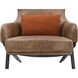Amos Brown Accent Chair