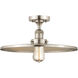 Franklin Restoration Appalachian 1 Light 16 inch Brushed Satin Nickel Semi-Flush Mount Ceiling Light