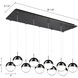 Pluto Multi Pendant Ceiling Light in Chrome