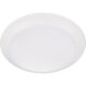 LED Disk LED 7.5 inch Studio White Indoor/Outdoor Flush Mount, Round