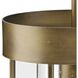 Burgess 1 Light 9.5 inch Aged Bronze Mini-pendant Ceiling Light, Design Series